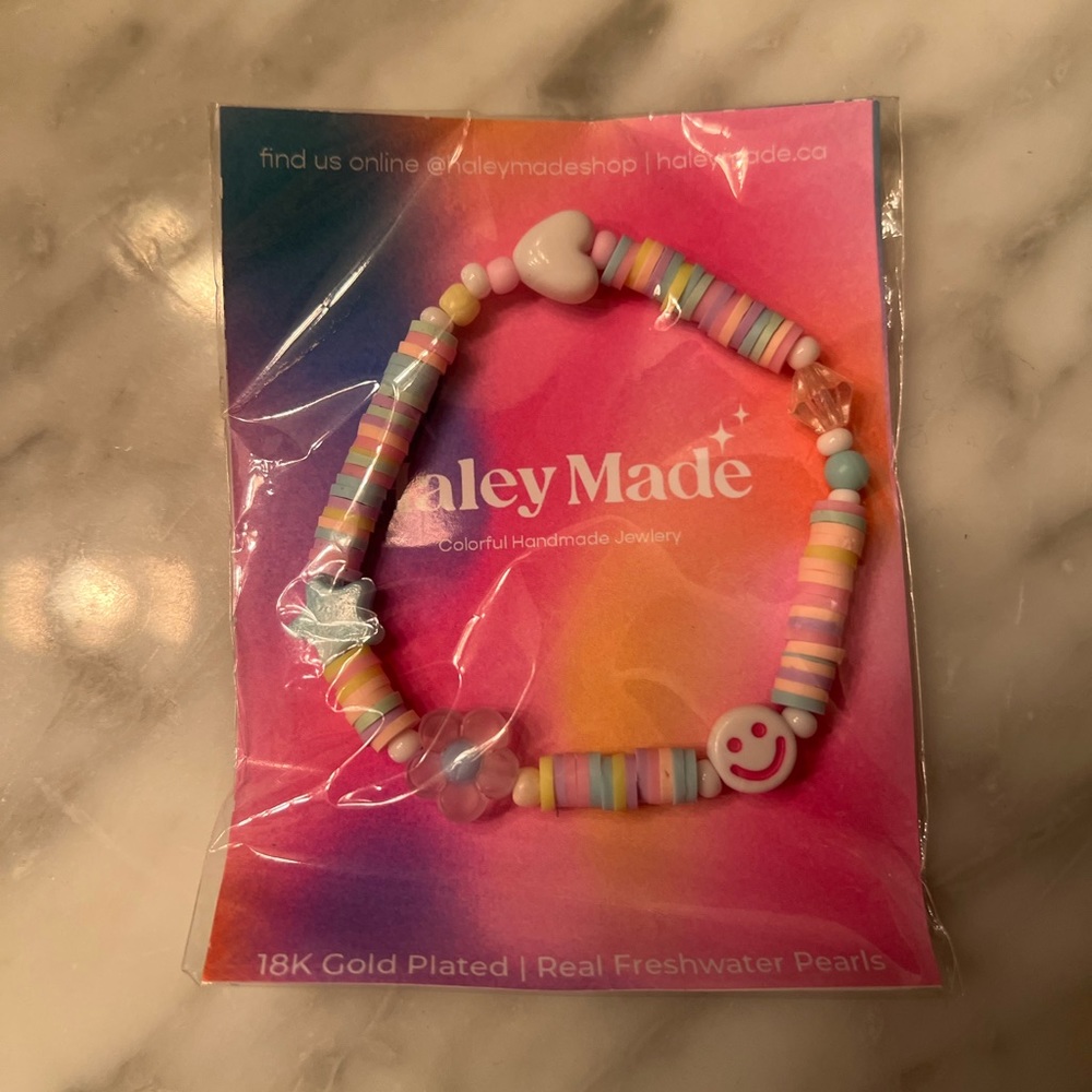 Haley Made Colourful Friendship Bracelet